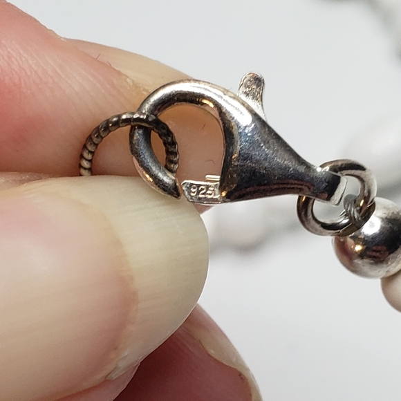 Carolyn Pollack Sterling Gardenia 32" Necklace  - Picture 5 of 14